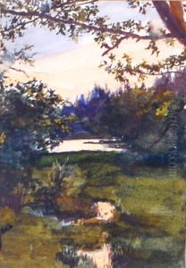Maud Nicholls - Pools On Mousehold Heath