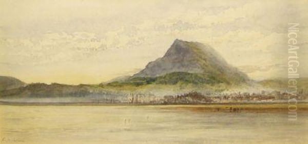 Coastal Landscape With Mountain Beyond - view 1