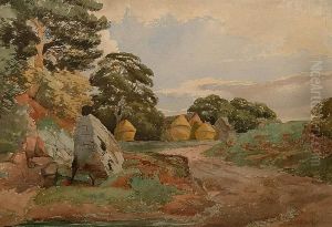Haystacks. by Emily Nicholson