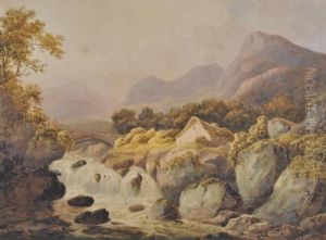 A Mountain Stream Wynsleydale by Nicholson, F.