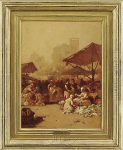 Roman Market by George Washington Nicholson