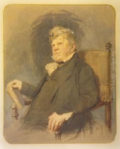 Study Of Sir Walter Scott by Erskine Nicol