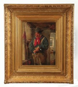Interior With Man by Erskine E. Nicol