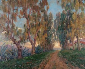 Allee Deseucalyptus Et Aloes by Paul Nicolai