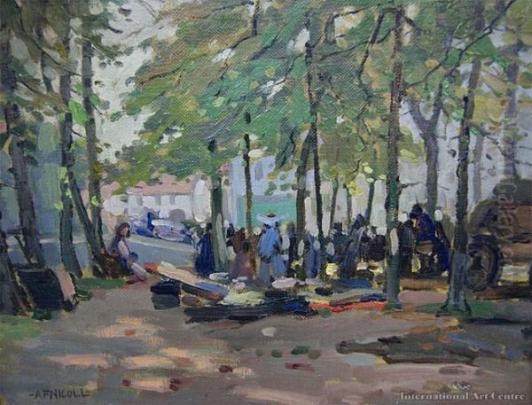 Market Scene, Brittany - view 1