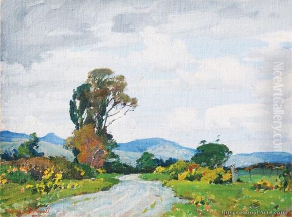 Back Road Near Halswell - view 1