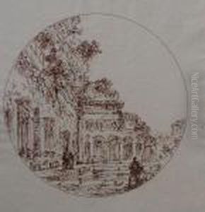 Ruines D'un Forum Antique by Victor-Jean Nicolle
