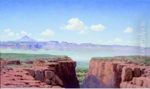 Canyon Scene by Audley Dean Nicols