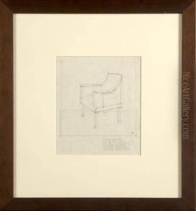 "easy Chair For Mr. H.b by George Mann Niedecken