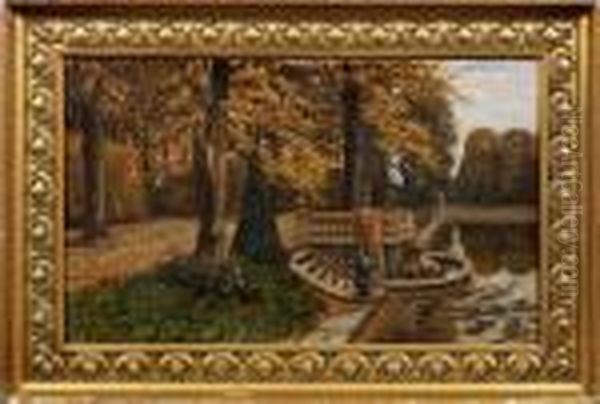 Herbststimmung Imschlosspark Von Hannover-herrenhausen - view 1