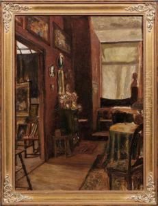 Wohnung Mit Atelier Deskunstlers In Berlin by August Heinrich Niedmann