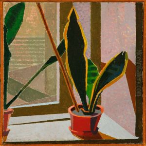 Two Still Lifes With Flowers by Andersen Yde Niels