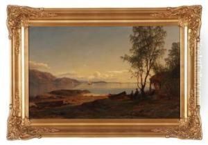 Fra Hardangerfjorden by Amaldus Clarin Nielsen