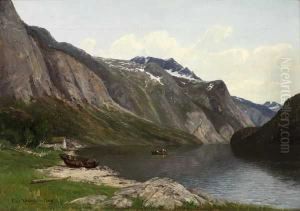 Fjordparti by Carl Nielsen