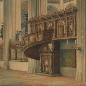 Interior From The Church In Lubeck
