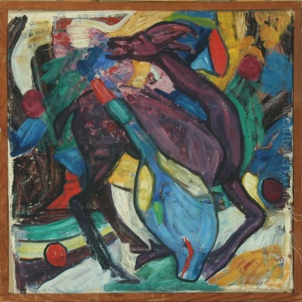 Composition With An Animal In The Forest - view 1