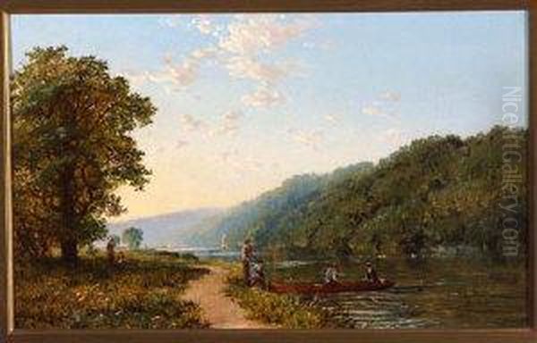 Near Pangbourne - On The Thames - view 1