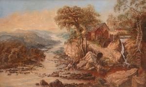 The Old Watermill by A. Niemann