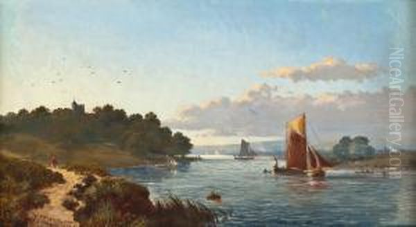 Englische Kustenlandschaft Bei Gillingham - view 1