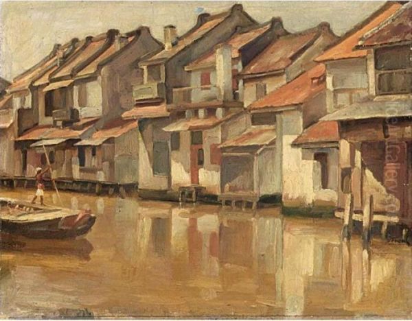 A View Of The Benedenstad, Djarkarta - view 1