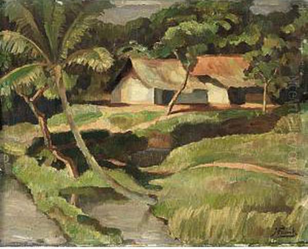 Two Houses In An Indonesian Landscape - view 1
