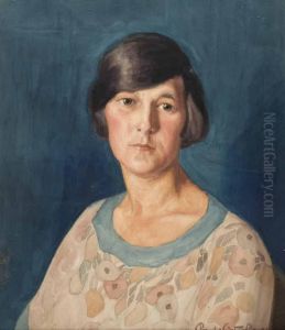 Female Portrait by Paul Nietsche