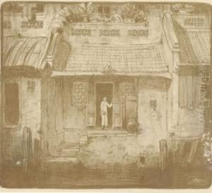 Chinese Quarter, Batavia by Wynand Otto Jan Nieuwenkamp