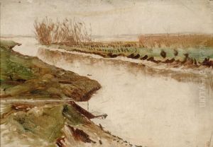 Landscape Near Rhoon by Dirk Nijland