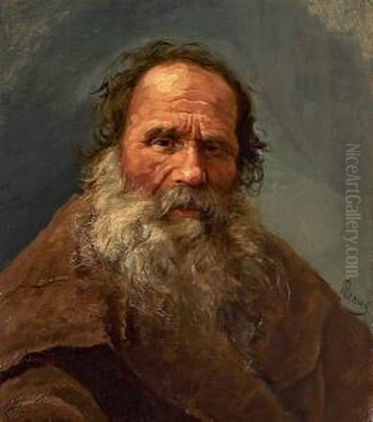 Portrait Of An Elderly Russian Gentleman - view 1