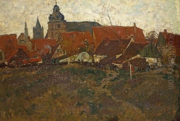Eifeldorf In Herbstlicher Landschaft - view 1