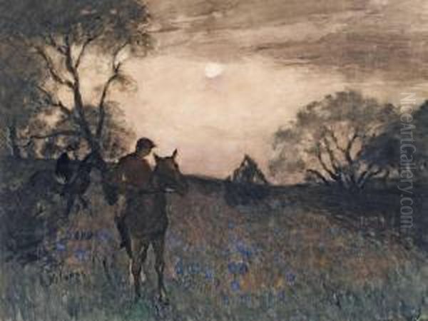 Cavaliers Au Clair De Lune - view 1