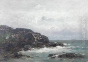 Branningar Vid Kust by Severin Nilson