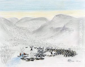Renflyttning Pa Fjallet by Nils Nilsson Skum