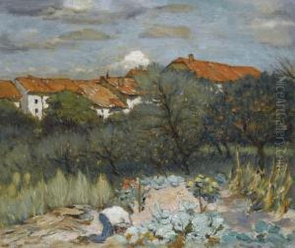 Landscape With Red Roofs - view 1
