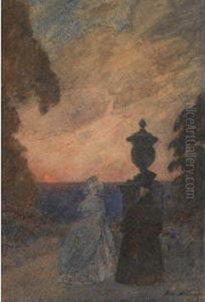 Meeting At Dusk - view 1
