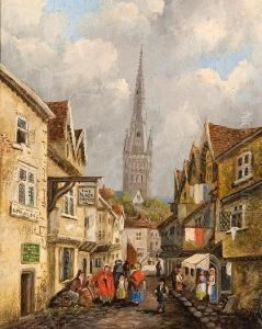 Magdalene Street, Norwich by Henry Ninham