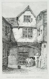 A Folio Of Nine Etchings Of Norwich Scenes by Henry Ninham