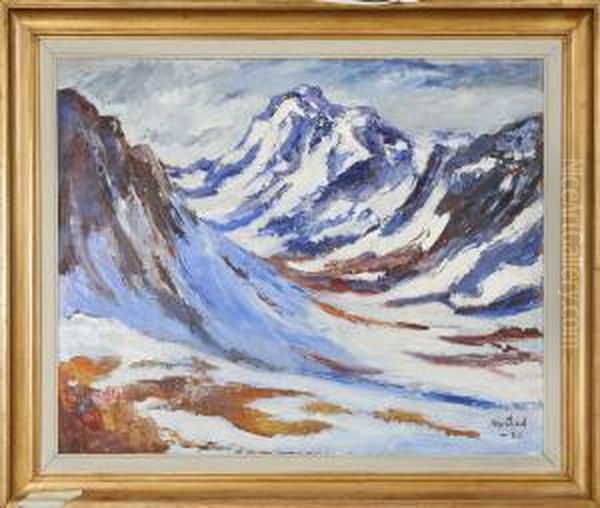 Snokladda Berg, Signerad O Daterad 43 - view 1