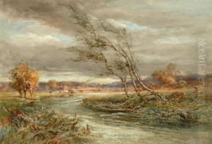 A Windy Day On The Wey Ripley Surrey