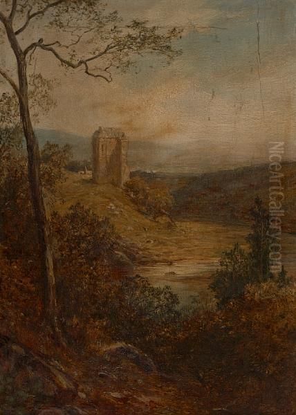 Neidpath Castle - view 1