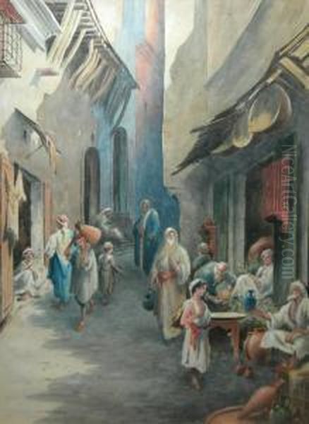 Street Scene, Algiers - view 1