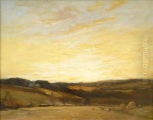 Autumn Afterglow by Robert Buchan Nisbet