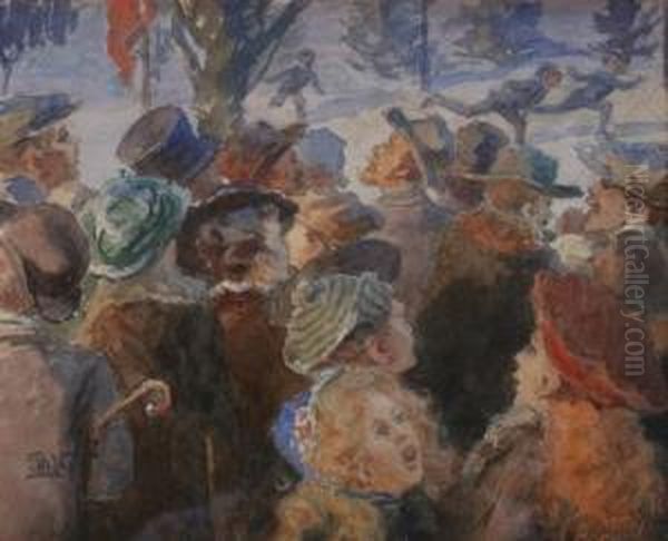 The Skaters' Race - view 1