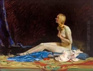 Blondes Madchen by Rudolf Nissl