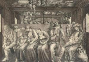 Farm Labourers In A Railway Carriage Farm Labourers In A Railway Carriage