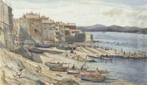 A Busy Day On The Waterfront, San Tropez