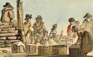Brighton Fish Market by John Nixon