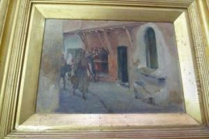 Arab Market by Francisque Noailly