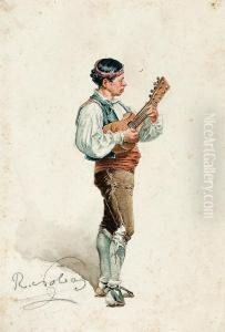 Musico Aragones Y Arquero