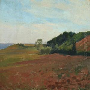 Landscape, Presumably Near Flensburg Fiord by Jacob Nobbe